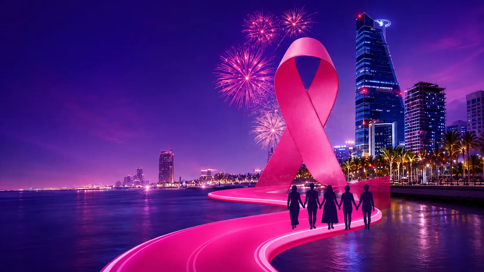 Breast Cancer Conference Hero Background